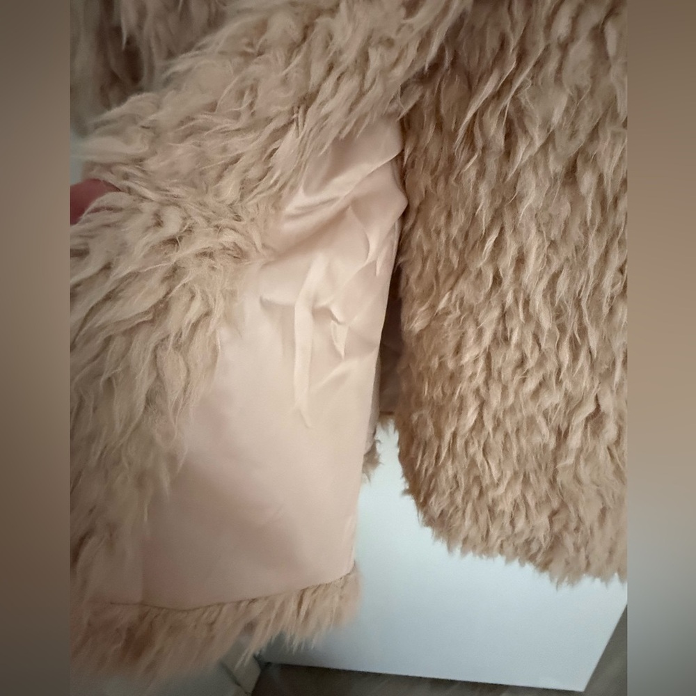 Anthropologie Teddy Jacket in Tan - Picture 4 of 7